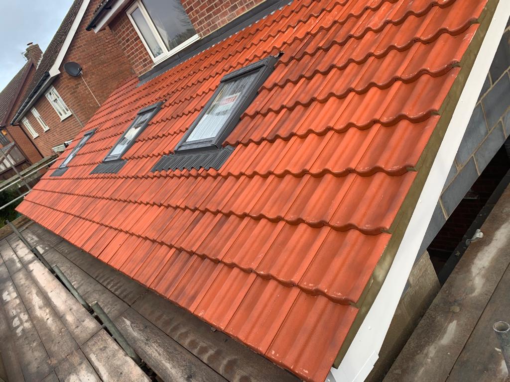 Roofing at Bures Road